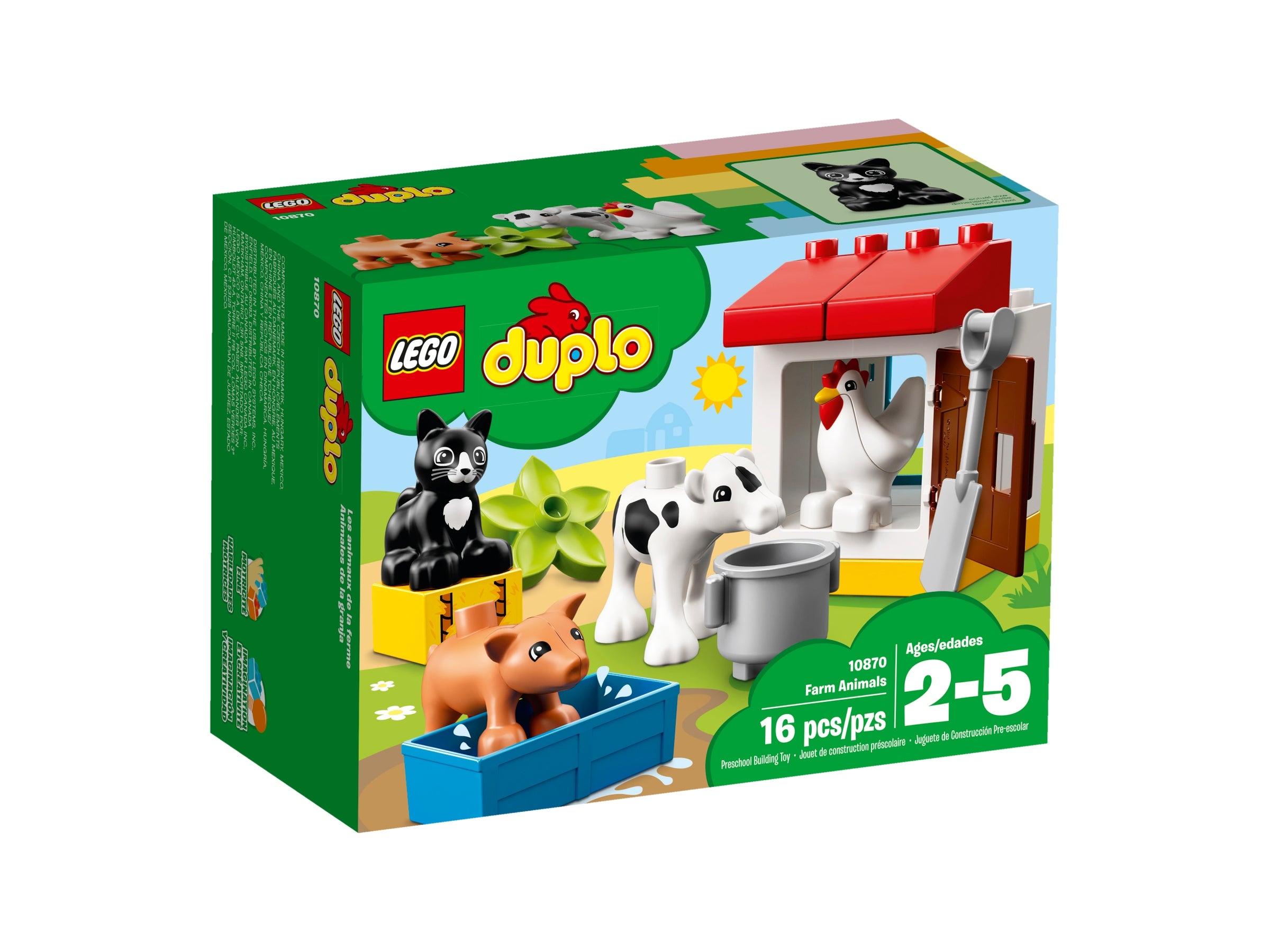 LEGO Farm Animals DUPLO Town for sale online 10870